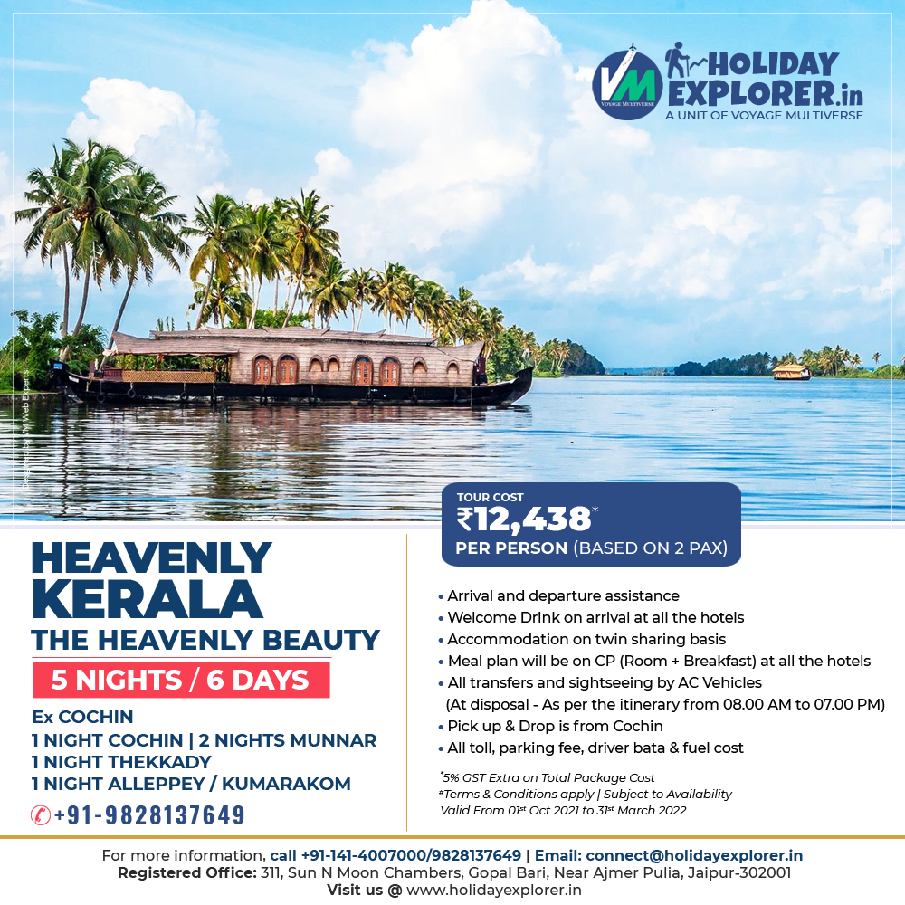 Heavenly Kerala Tour